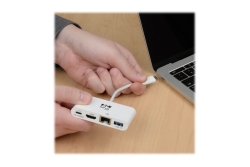 Eaton Tripplite Series USB-C Multiport Adapter HDMI, USB 3.0
