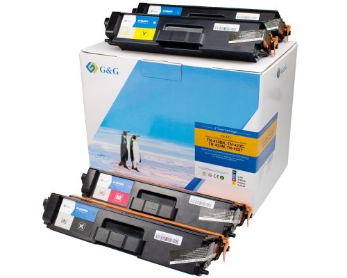 G&G XL-Toner 4er Set für Brother TN-423 BK/C/M/Y Value Pack
