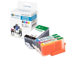 G&G XL-Druckerpatronen 4er Set für HP...