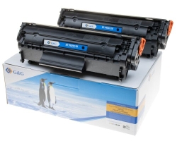 G&G Toner 2er Set kompatibel HP Q2612AD/ Canon FX-10/703