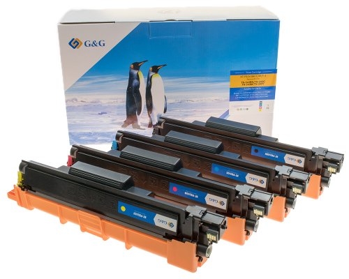 G&G Toner 4er Set für Brother TN-243 BK/C/M/Y Value Pack