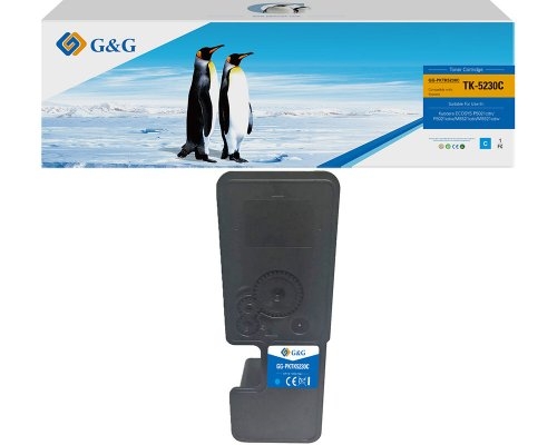 G&G XL-Toner kompatibel mit Kyocera TK-5230C/ 1T02R9CNL0