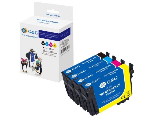G&G Druckerpatronen Multipack kompatibel mit Epson 604XL