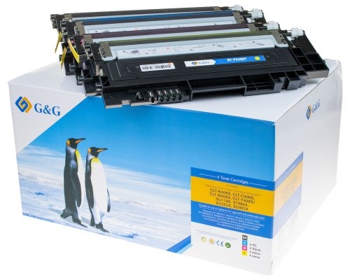 G&G Toner 4er Set für Samsung P406C/ HP SU375A BK/C/M/Y