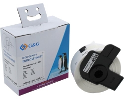 G&G Etiketten 400 Stück kompatibel mit Brother...