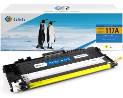 G&G Toner kompatibel mit HP 117A/ W2072A Y Yellow Gelb