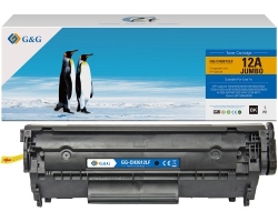 G&G XL-Toner kompatibel mit HP 12A/ Q2612A/ Canon 703