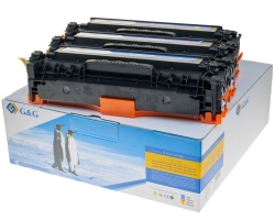 G&G Toner 3er Color Set für HP 125A /128A/131A...