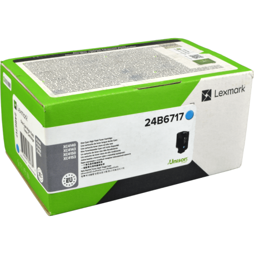 Lexmark Toner 24B6717 cyan