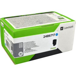 Lexmark Toner 24B6717 cyan