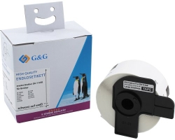 G&G Papier-Etiketten für Brother DK-11208 400...