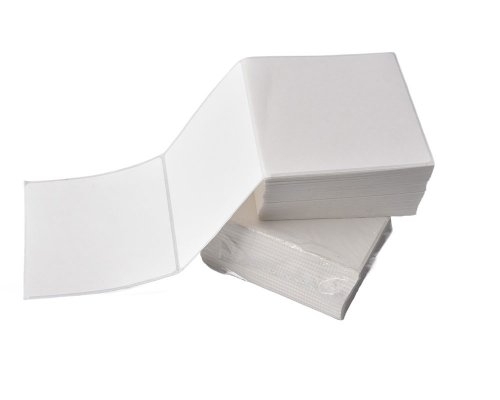 G&G Etiketten 500 Stück 100 x 100 mm weiß Z-Faltung