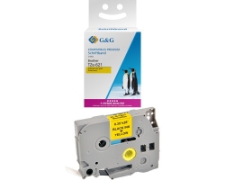 G&G Schriftband kompatibel mit Brother TZe-621