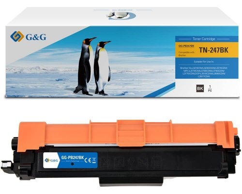 G&G Toner kompatibel mit Brother TN-247BK