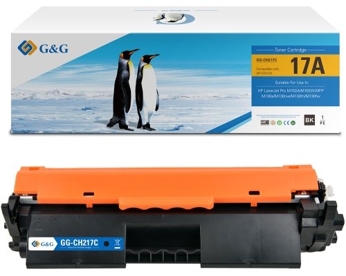 G&G Toner kompatibel mit HP 17A/ CF217A