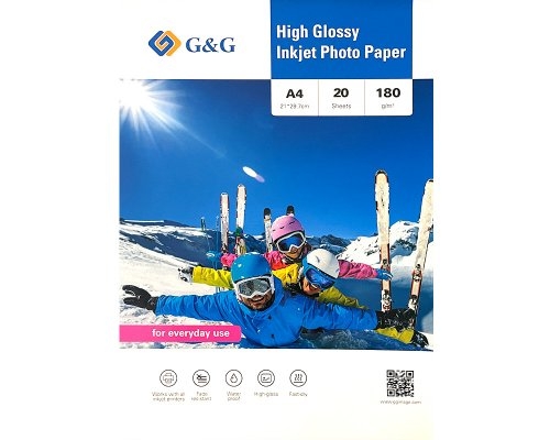 G&G Fotopapier 180g 20 Blatt A4