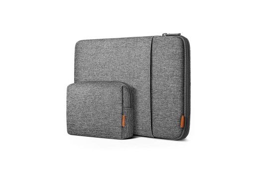 inateck Laptoptasche 13,3 mit Zubehörtasche LB01006/S1 gray