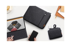 inateck Laptoptasche 16 Zubehörta. LB01006/S1 schwarzgrau