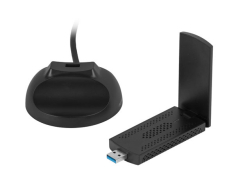 LANBERG drahtlose Netzwerkkarte NC3000WI USB Tri-Band AX3000