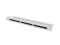 LANBERG 19 Patchpanel 1U 24-Port CAT.5E UTP + Kabelorg. gr