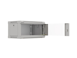 LANBERG 19 4U 540x350 Wandgehäuse Glastür (FlatPack) gr