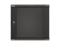 LANBERG 19 9U 540x350 Wandgehäuse Glastür (FlatPack) sw