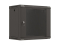 LANBERG 19 9U 540x350 Wandgehäuse Glastür (FlatPack) sw