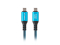 LANBERG USB-C M/M USB4 Kabel 0,5m 240W 8K 60Hz schwarz/blau