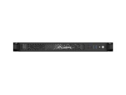 LANBERG 19 Server Gehäuse Rackmount ITX 300/10 1U schwarz