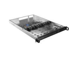 LANBERG 19 Server Gehäuse Rackmount E-ATX 650/12 1U sw