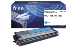 Freecolor Toner Brother TN-328C cyan 6000 Seiten...