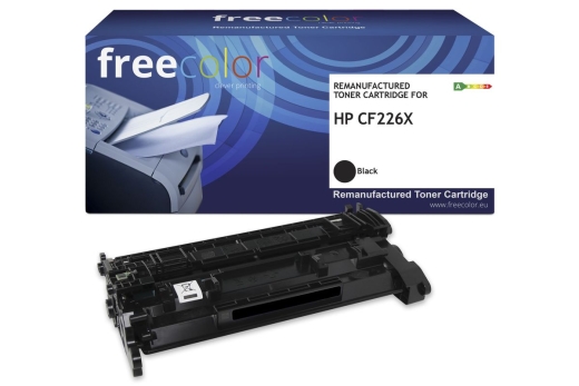 Freecolor Toner HP 26X (CF226X HC) black 12000 Seiten remanufactured