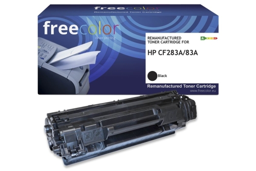 Freecolor Toner HP 83A (CF283A) black 3000 Seiten remanufactured
