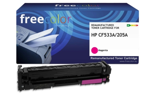 Freecolor Toner HP 205A (CF533A) magenta 900 Seiten remanufactured