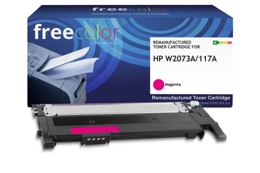 Freecolor Toner HP 117A (W2073A) magenta 700 Seiten remanufactured