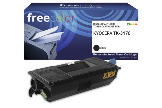 Freecolor Toner Kyocera TK-3170 (1T02T80NL0) black 15500 S. remanufactured