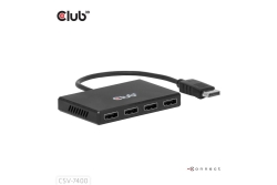 Club3D Multi Streaming Transport Hub 1xDP->4xDP 4K30Hz