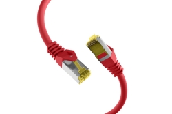 EFB RJ45 Patchk. Cat.6a S/FTP LSZH Cat.7 Rohk. 0.15m rot