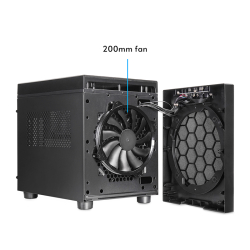 Chieftec Geh MIDI CUBE CI-03B-OP (B) 2xUSB3.0/1xUSB3.2