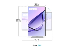 BenQ 80,0cm MA320UP 16:9 HDMI/USB-C silv. lift/piv UHD