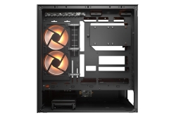 COUGAR Gehäuse Midi-Tower CFV235 Vision, ARGB, Glas, Schwarz