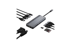 Dockingstation IcyBox 12-in-1 USB 3.2 Gen 1 Type-C