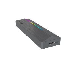 Geh. IcyBox für NVMe M.2/SATA SSD 10Gbps USB3.2 GEN2 Type-C