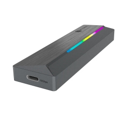 Geh. IcyBox für NVMe M.2/SATA SSD 10Gbps USB3.2 GEN2 Type-C