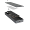 Geh. IcyBox für NVMe M.2/SATA SSD 10Gbps USB3.2 GEN2 Type-C