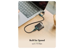 Geh. IcyBox für NVMe M.2 10Gbps USB3.2 GEN2 Type-C