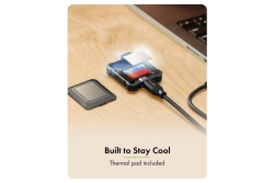 Geh. IcyBox für NVMe M.2 10Gbps USB3.2 GEN2 Type-C
