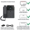 GEQUDIO GA-3 Telefon mit Anrufbeantworter