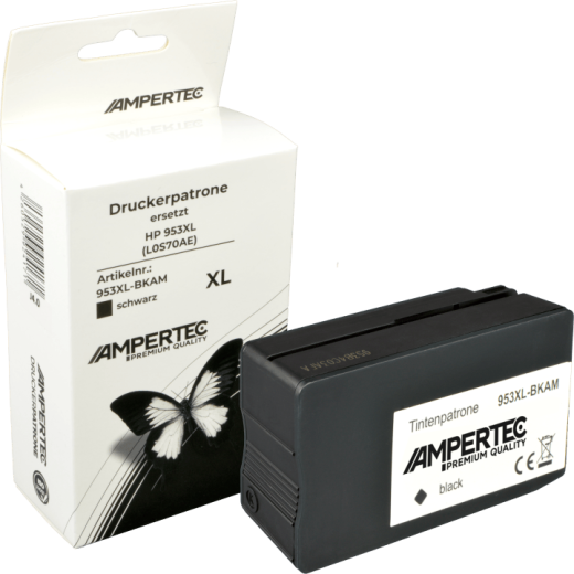 Ampertec Tinte ersetzt HP L0S70AE 953XL schwarz