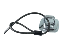 CONCEPTRONIC Tischhalterung Sicherheitsanker silber